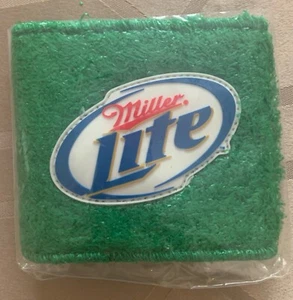 Miller Lite Koozies - green turf background - Picture 1 of 1