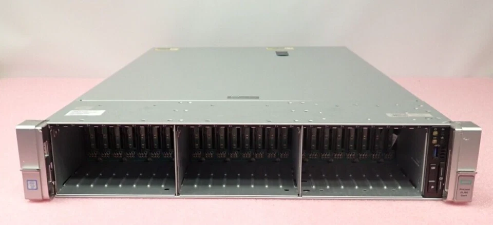 HP ProLiant DL380 Gen9 G9 2x E5-2600v3/v4 24DIMM 26-Bay 2U CTO Server 767032-B21 - Image 1 of 4