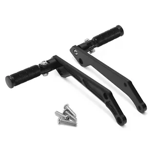 Aluminum CNC Front Rear Foot Peg Pedal Bracket Set For SUR-RON Light Bee X LB X - Picture 1 of 12
