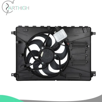 New Radiator Cooling Fan Assembly Electric For 2008-2014 LAND ROVER LR2 LR026078 — 第 1/4 张图片