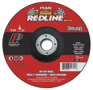 "Ruedas de corte central deprimidas Pearl Redline DCWRED06A 6 x 0,045 x 7/8" (Paquete... - Imagen 1 de 1