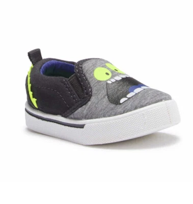 OshKosh B’Gosh Austin Print Slip-On Monster Sneaker - Image 1 of 4