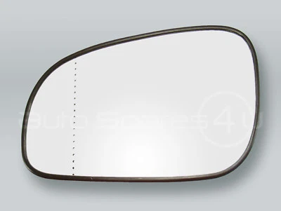 Espejo de puerta con calefacción de vidrio y placa de respaldo izquierda para Volvo S80 1999-2003 Foto 1 de 2