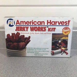 Kit Pistola American Harvest Jerky Works BJW-1 Deshidratadora Ciervo Alce Carne De Colección Nuevo de Lote Antiguo - Imagen 1 de 6