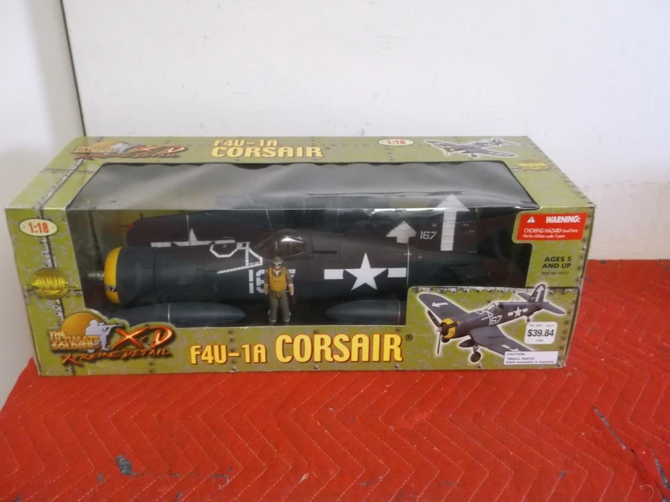 ИДЕАЛЬНЫЙ СОЛДАТ НОВЫЙ XD F4U-1A КОРСАР МАСШТАБ 1:18 ВТОРОЙ МИРОВОЙ ВОЙНЫ САМОЛЕТ 21-ГО ВЕКА - Изображение 1 из 4