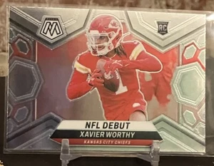 2024 Panini Mosaic Xavier Worthy NFL Debut RC #285 Kansas City Chiefs - Picture 1 of 2