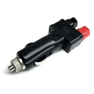 NEW 12V DC Car Auto Cigarette Lighter Socket Plug With Binding Posts 10A Fuse - Picture 1 of 3