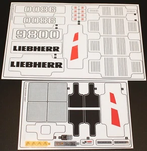 Ersatz Custom Aufkleber für 42100 Replacement Sticker Sheet - Picture 1 of 3