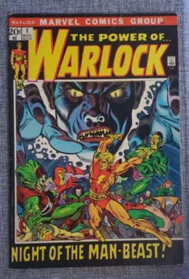 Warlock #1 - VG 4.0 - Origin by Gil Kane - Image 1 of 4