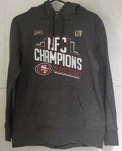 Fanatics San Francisco 49ers NFC Champion Super Bowl LIV Hoodie Pullover Damen - Bild 1 von 4