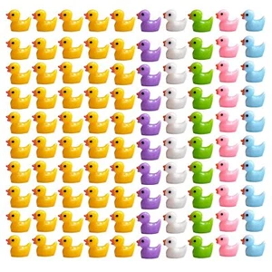 150 Pieces Mini Resin Duck Miniature Figures Micro Fairy Garden Landscape Aquari - Picture 1 of 7