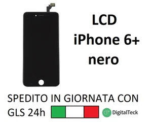 LCD PER APPLE IPHONE 6 PLUS NERO DISPLAY ORIGINALE TIANMA TOUCH SCREEN FRAME - Imagen 1 de 7