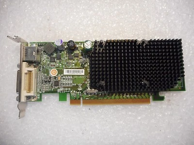 Genuine Dell ATI Radeon 256MB PCI-E X16 DMS-59 S-Video LP Graphics Card JJ461 - Image 1 of 2
