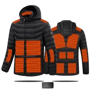 15 Zone Heated Jacket with 10000mah Power Bank - Medium - Picture 1 of 3
