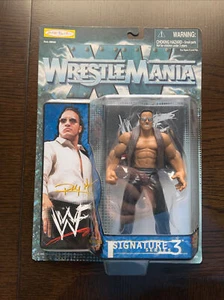 1998 JAKKS PACIFIC DWAYNE "THE ROCK" JOHNSON SIGNATURE SERIES 3 FIGURE NIB - Picture 1 of 8