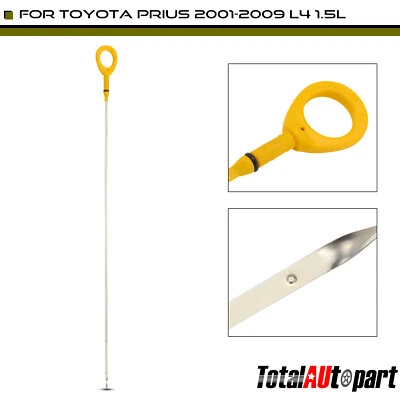 Varilla de medición de aceite de motor amarilla para Toyota Prius 2001 2002-2009 L4 1,5 L 1530121020 Foto 1 de 4