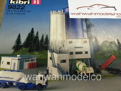 Kit de construcción de planta de hormigón Kibri 9822 / sin construir / embalaje original / H0  Foto 1 de 2