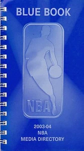 2003-04 NBA BALONCESTO LIBRO AZUL DIRECTORIO DE MEDIOS - Imagen 1 de 1