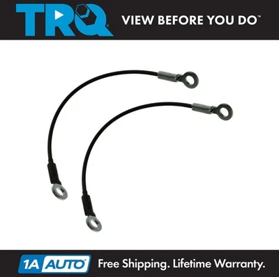 Juego de cables de puerta trasera TRQ para 68-77 Chevrolet El Camino 71-77 GMC Sprint Foto 1 de 2