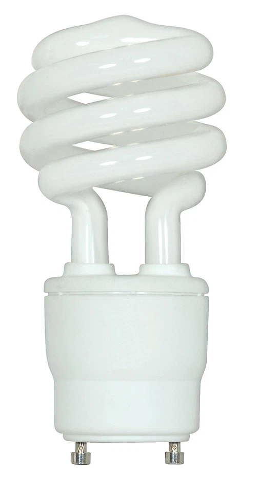 2700K Soft White Gu24 Light Bulb Energy Star Rated 18W Compact Fluorescent - Image 1 of 3