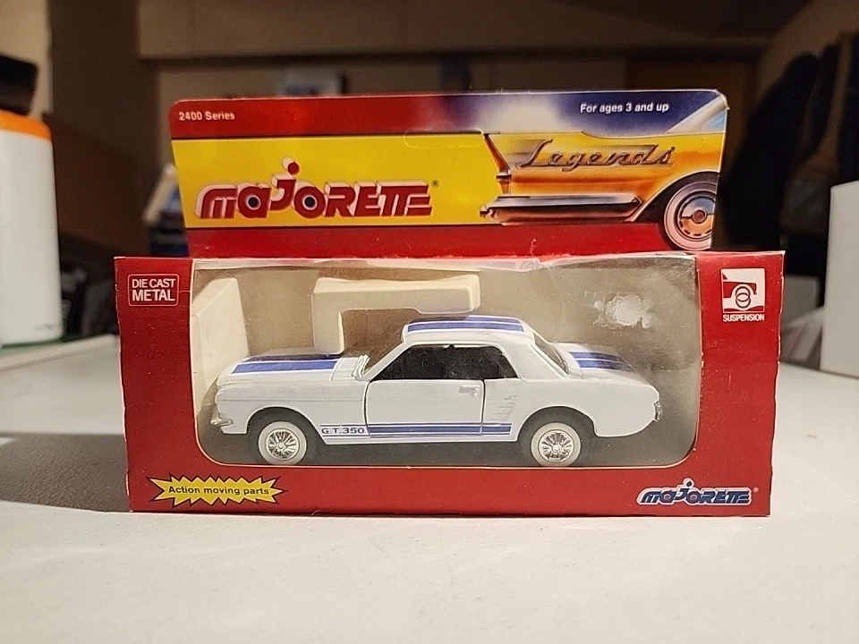 Majorettel. Legends, 1965 Ford Mustang,  GT-350. 1/32 scale: - Image 1 of 4