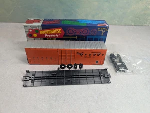 Roundhouse 3227 HO Scale 50' Hi-Cube Box Car Rio Grande D&RGW #61534 KIT READ - Picture 1 of 2