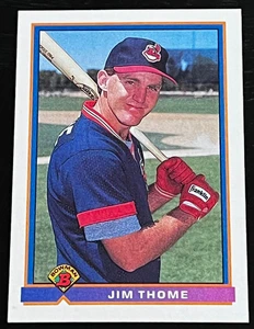 291) Bowman #68 Jim Thome 1991 novato como nuevo centrado - ¡envío gratuito leer! - Imagen 1 de 2