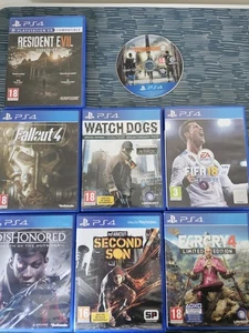 7 Juegos Ps4, Resident Evil, Farcry, Watch Dogs, Fallout, FIFA, Second Son - Imagen 1 de 10