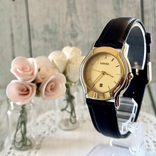 Raro Orologio Gucci 8000.2L Combi Donna