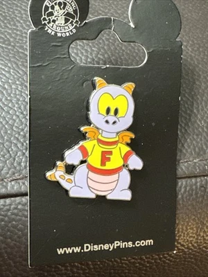 DISNEY 2009  CUTE CHARACTERS FIGMENT IN SWEATER  PIN - Изображение 1 из 3