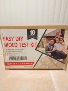 Kit de prueba de moho para el hogar Prueba de calidad del aire 10 ubicaciones Hágalo usted mismo Detector Superficie HVAC Nuevo - Imagen 1 de 2