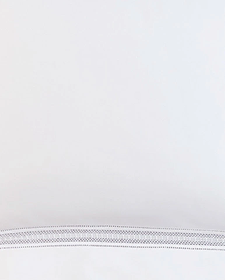 Sferra Diamante Boudoir Sham 12 x 16 White - NEW! - Image 1 of 1