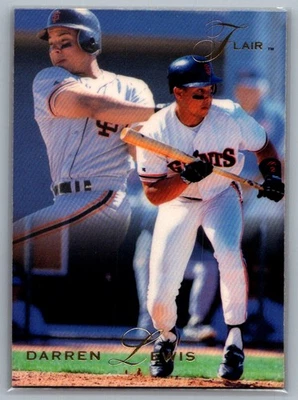 1993 Flair #143 Darren Lewis - Image 1 of 2