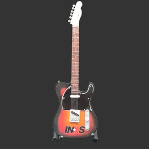 Miniature Guitar - INXS Fender Telecaster - Model Guitar Inc Stand - Picture 1 of 7