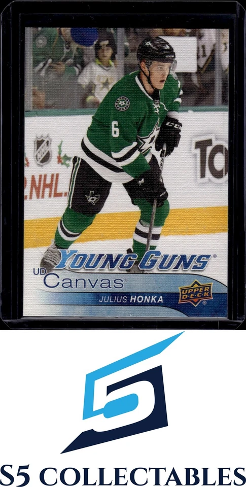 2016-17 Upper Deck #C238 Julius Honka UD Canvas - Image 1 of 2