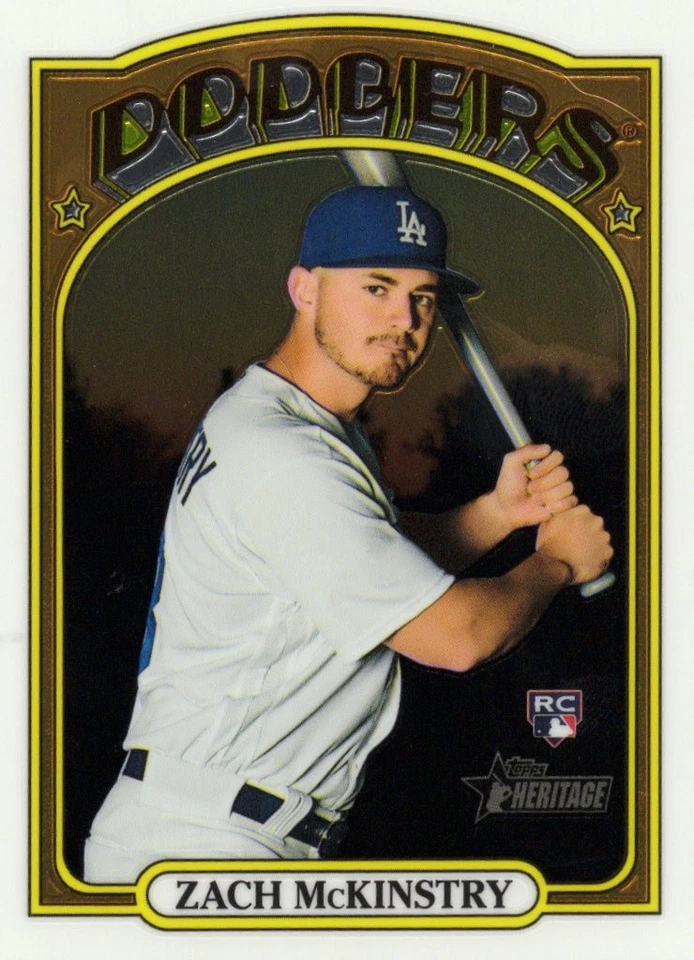 Zach McKinstry Rookie - 2021 Topps Heritage High Number - #686 Chrome /999 - Image 1 of 2
