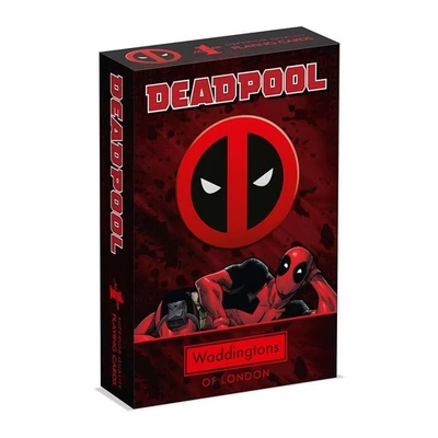 Waddingtons Number 1 Deadpool Playing Card Game, Play with your favourite superh - Immagine 1 di 4