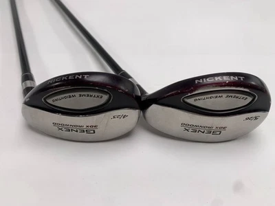 Nickent 3DX Ironwood 4 & 5 Hybrid Set 23* 26* SpeedRated 75 75g Stiff Mens RH - Image 1 of 4