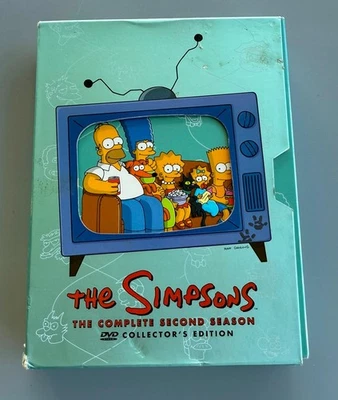 The Simpsons Complete Second Season DVD 4-Disc Collector’s Edition. Foto 1 de 4