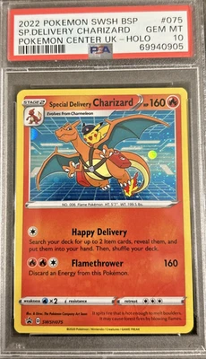 Pokémon TCG Special Delivery Charizard SWSH075 2022 Holo PSA 10 Gem Mint - Image 1 of 2