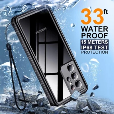 Funda impermeable a prueba de golpes resistente para Samsung Galaxy S21 Ultra S21 360 Foto 1 de 4