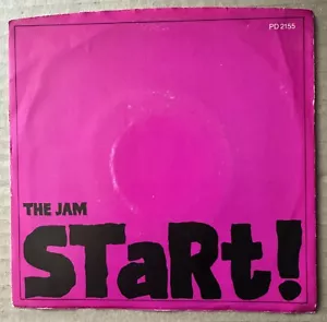 1980 THE JAM Start! Orange Label Promo Us 7" Polygram PD 2155 NM/VG - Picture 1 of 4