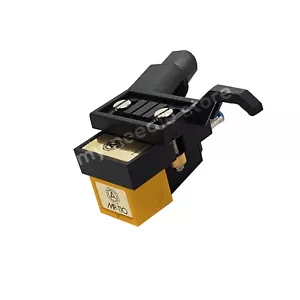 Nagaoka MP-110 cartridge and stylus with HS3B black headshell - Picture 1 of 1