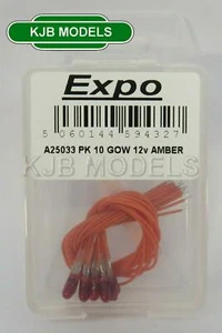 NEU UND VERPACKT Expo A25033 Bernstein 10 x Weizenkornbirnen 12 Volt - Modellbau Elektronik - Bild 1 von 2