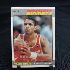 Baloncesto Fleer 1987-88 #72 Rodney McCray Houston Rockets (1A408) - Imagen 1 de 3