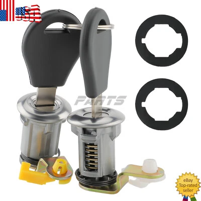 Nuevo juego de cerradura de puerta con llave izquierda derecha para camioneta Nissan Pathfinder 1984-1998 Foto 1 de 4