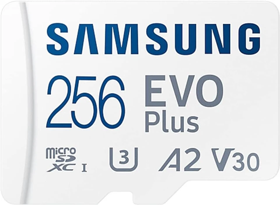 Samsung EVO Plus (2021) 256GB microSDXC UHS-I Memory Card - White - Image 1 of 1
