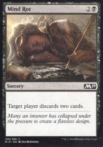 MIND ROT 109/280 CORE SET 2019 M19 MTG MAGIC NM - Picture 1 of 1
