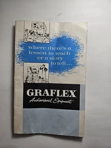 Vintage Graflex Movie Projector INSTRUCTION Manual - Picture 1 of 3