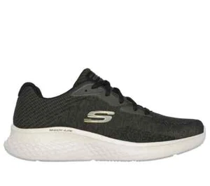 Skechers Shoes Sport Men's Olive Black Comfort Walk Lite Memory Foam Soft 232598 - Picture 1 of 6